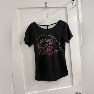 Universal Studios Halloween Horror Nights black shirt w/ Bride of Frankenstein